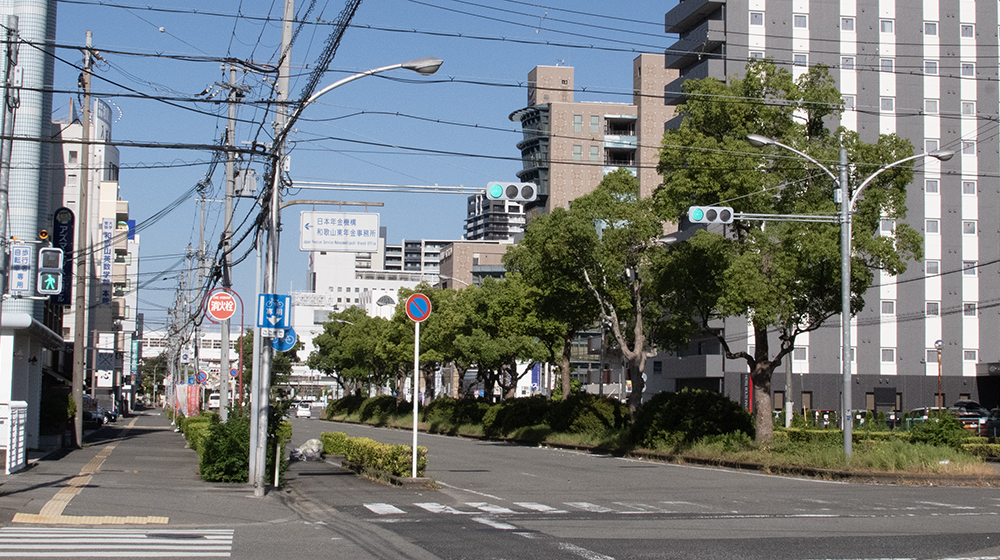 和歌山県和歌山市の信号機